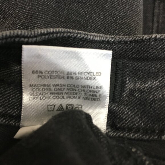 NWT EXPRESS Flexx Dark Gray High Rise Ultra Hyper Stretch Skinny Jeans 3 Sizes - Picture 4 of 13